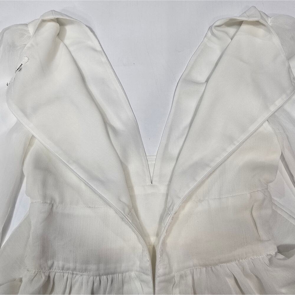 Tularosa Lucianna Mini Dress in Ivory XXS - Picture 11 of 13
